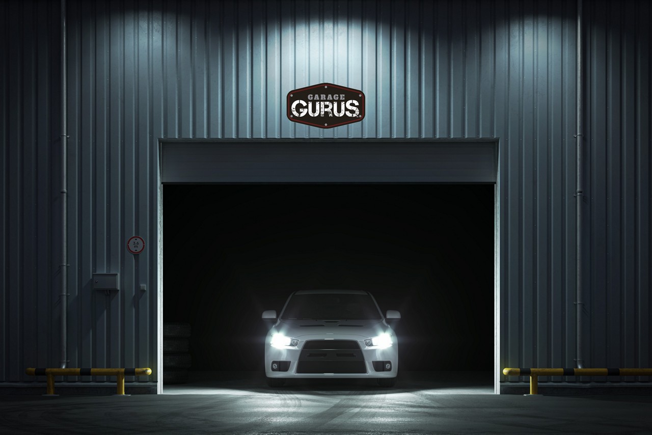 car at Garage Gurus garage